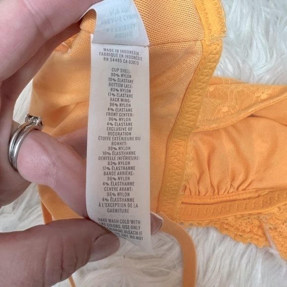 Aerie set of 2 Lacey Bralettes‎ in OrangeSize XL - Picture 8 of 9